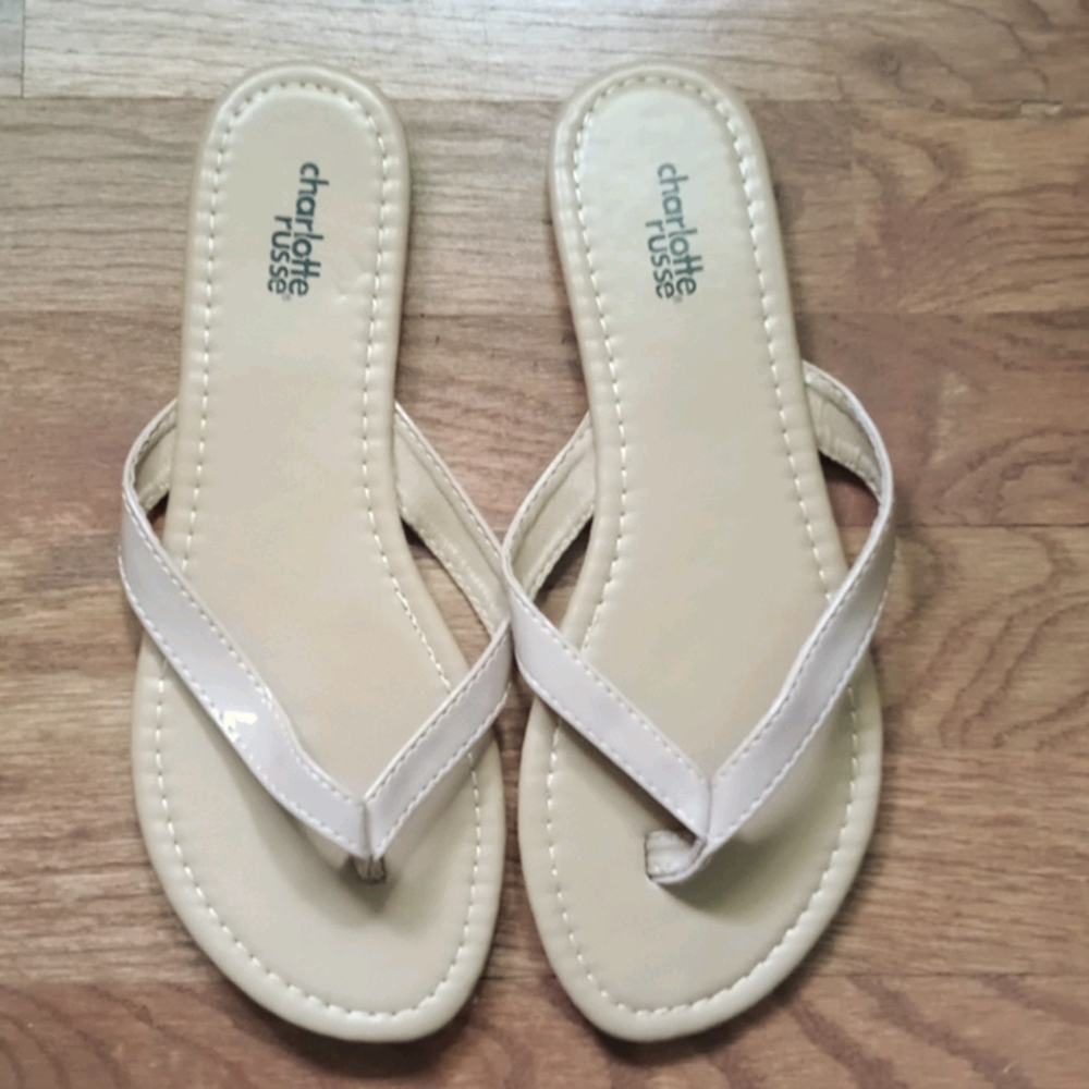 Charlotte Russe Nude Sandals